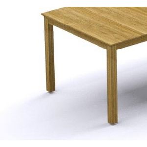Zebra Derex Tafelpoten van gerecycled teak