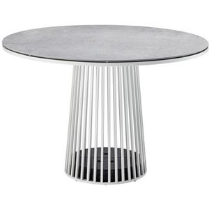 Solpuri Grid Eettafel Aluminium Ø110 cm