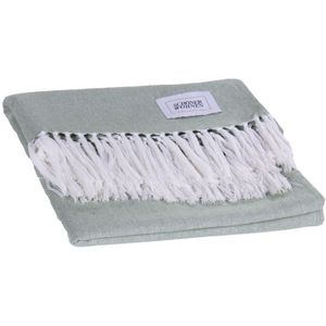 2 Set Mooi Wonen Lamis Deken 100% Katoen 130x200 cm