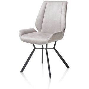 Henders & Hazel - Ivy - Eetkamerstoel - Stof Ponti-Calabria - Met Handgreep