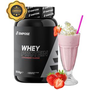 Empose Nutrition Whey Protein - Eiwit Poeder - Aardbei - 908 gram