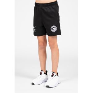 Gorilla Wear Vernon Kids Korte Broek - Track Shorts - Zwart - 140