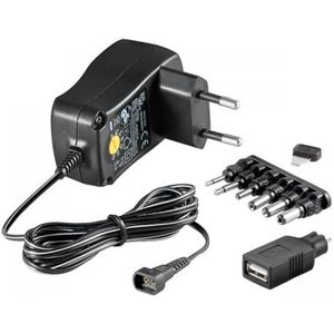 Ecofvriendelijke Universele Voeding 600 Ma 3-12 V met 8 DC + 1 USB-adapter Power Plug