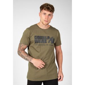 Gorilla Wear Classic T-shirt - Legergroen - S