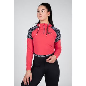 Gorilla Wear Zion Cropped Hoodie - Rood - S