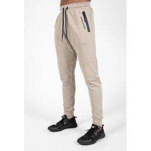 Gorilla Wear Newark Trainingsbroek - Beige - 4XL