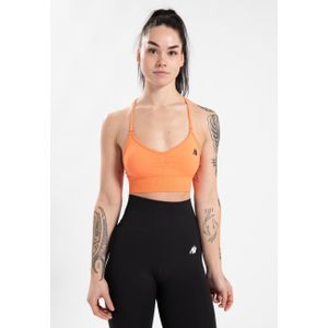 Gorilla Wear Olivia Seamless Sportbeha - Perzik - S/M