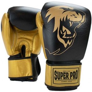 Super Pro Combat Gear Undisputed Punching Bag Bokshandschoenen - Zwart / Goud - L