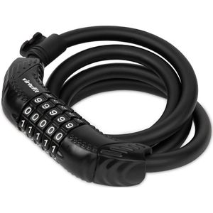 VirtuFit - Cijferslot - Combinatieslot - Fietsslot - Staal - Compact