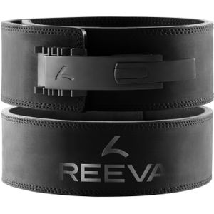 Reeva Lifting Belt van Nubik Leer - Verstelbare RVS Gesp - 13 mm - M