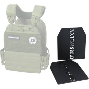 Lifemaxx Crossmaxx Tactical Vest Plate - Set 2 x 2,6 kg