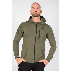 Gorilla Wear Delta Hoodie - Legergroen - 3XL