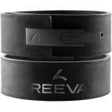 Reeva Lifting Belt van Nubik Leer - Zwarte RVS Gesp - 13 mm - XL
