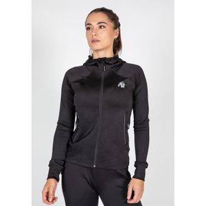 Gorilla Wear Halsey Trainingsjas - Track jacket - Zwart - S