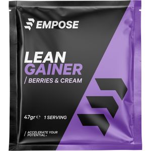 Empose Nutrition Lean Mass Gainer - Berries & Cream - Sample - 47 gram / 200 ml