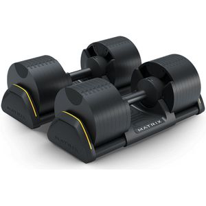 Matrix Verstelbare Dumbbell Set - 2 kg tot 32 kg