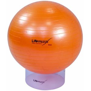 Lifemaxx Gymball - Anti-Burst Fitnessball - 65 cm - Oranje
