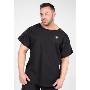 Gorilla Wear Buffalo Old School Workout T-Shirt - Zwart/Grijs - 4XL/5XL