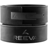 Reeva Lifting Belt van Nubik Leer - Zwarte RVS Gesp - 13 mm - L