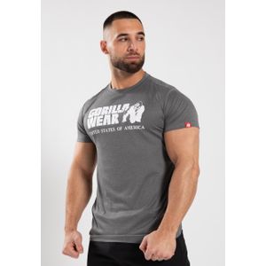 Gorilla Wear Classic Training T-shirt - Grijs Gemêleerd - XL