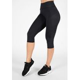 Gorilla Wear Monroe Cropped Legging - Zwart - XL