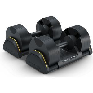 Matrix Verstelbare Dumbbell Set - 2 kg tot 20 kg