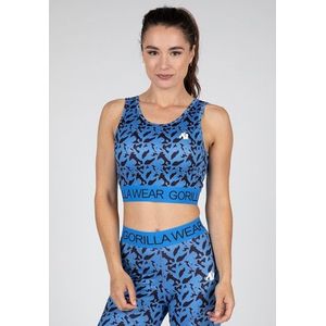 Gorilla Wear Osseo Crop Top - Blauw - XS