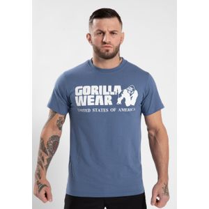 Gorilla Wear Classic T-shirt - Coronet Blauw - M