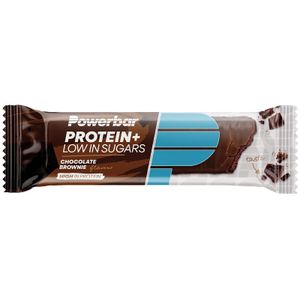 Powerbar Protein+ Bar Low Sugar - 30 x 35 gr - Chocolade Brownie