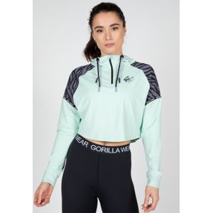 Gorilla Wear Zion Cropped Hoodie - Groen - S