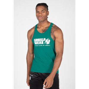 Gorilla Wear Classic Tank Top - Groen/Blauw - S