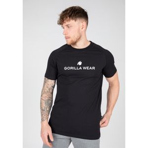 Gorilla Wear Davis T-shirt - Zwart - M