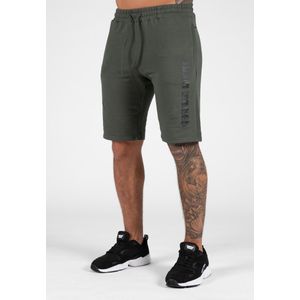 Gorilla Wear Milo Shorts - Zwart / Grijs - 3XL