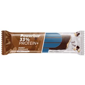 Powerbar 33% Protein+ Bar - 10 x 90 gr - Pinda Chocolade