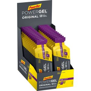 Powerbar Powergel Original Cafeine - 24 x 41 gr - Zwarte bes