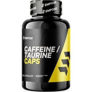 Empose Nutrition Cafeïne / Taurine Caps - 100 Caps