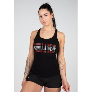 Gorilla Wear Verona Tank Top - Zwart - XS