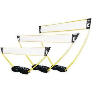 Hammer 3-in-1 set - portable tennis, badminton en volleybal net