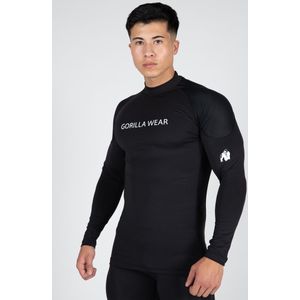 Gorilla Wear Lorenzo Performance Long Sleeve - Zwart - 2XL