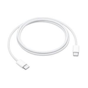 USB C naar USB C kabel | 1 meter | Apple origineel (Gevlochten, Wit)
