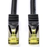 Netwerkkabel | Cat7 S/FTP | 10 meter (100% koper, LSZH, Zwart)