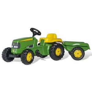 Rolly Toys John Deere Traptrekker Met Aanhanger