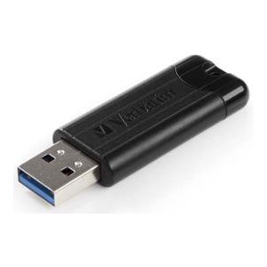 USB stick | Verbatim PinStripe | 16 GB (USB A, USB 3.0, Inschuifbaar)