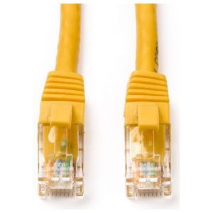 Netwerkkabel | Cat6a U/UTP | 20 meter (Geel)