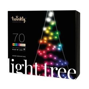 Deurkerstboom | Twinkly (70 LEDS, 100 x 200 cm, Binnen/Buiten)