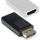 DisplayPort naar HDMI adapter - DP 1.1 / HDMI 1.3 (Full HD 1080p) / zwart