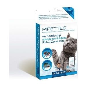 Teken- & vlooienpipet | The Pet Doctor (Kat, 4 stuks)