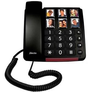 Alecto - CW30 - Senioren Telefoon - Vaste Telefoon - Extra Grote Fototoetsen