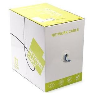 CAT6A Netwerkkabel - Zonder connector - blauw - 305 m