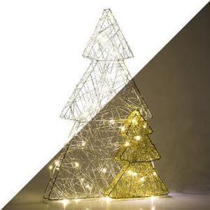 Tafeldecoratie kerstbomen | Lumineo | 26 x 40 cm